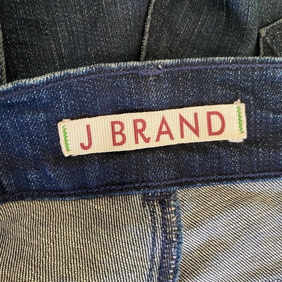J Brand Dark Wash Skinny Low Rise Jeans - Picture 7 of 9